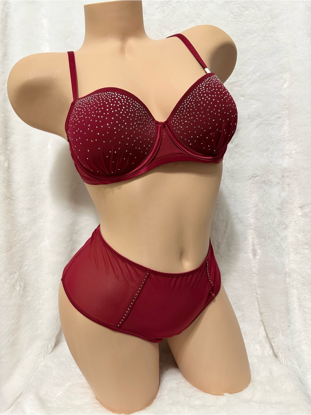 Victoria’s Secret Pink bra set 36B medium
